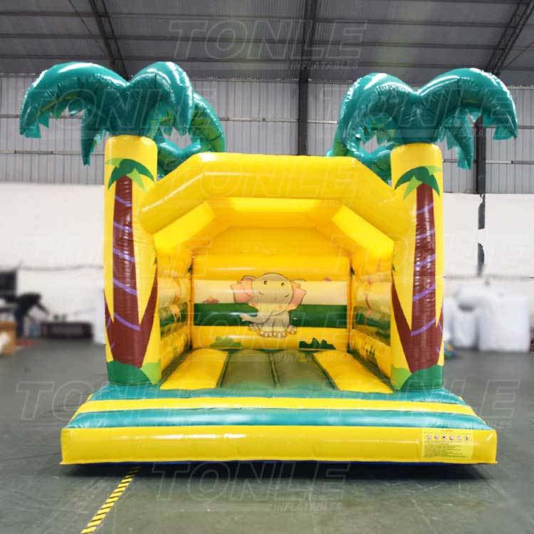 inflatable jungle castle