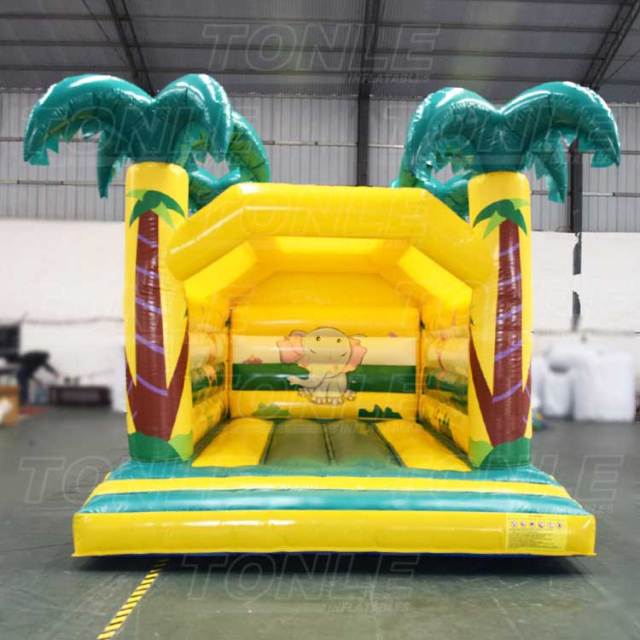 inflatable jungle castle