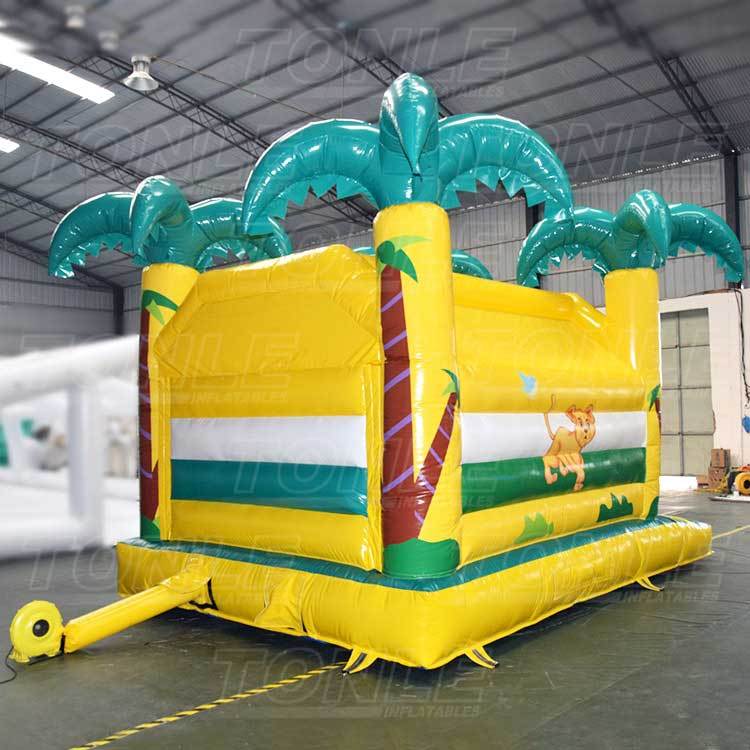 inflatable jungle castle