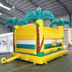 inflatable jungle castle