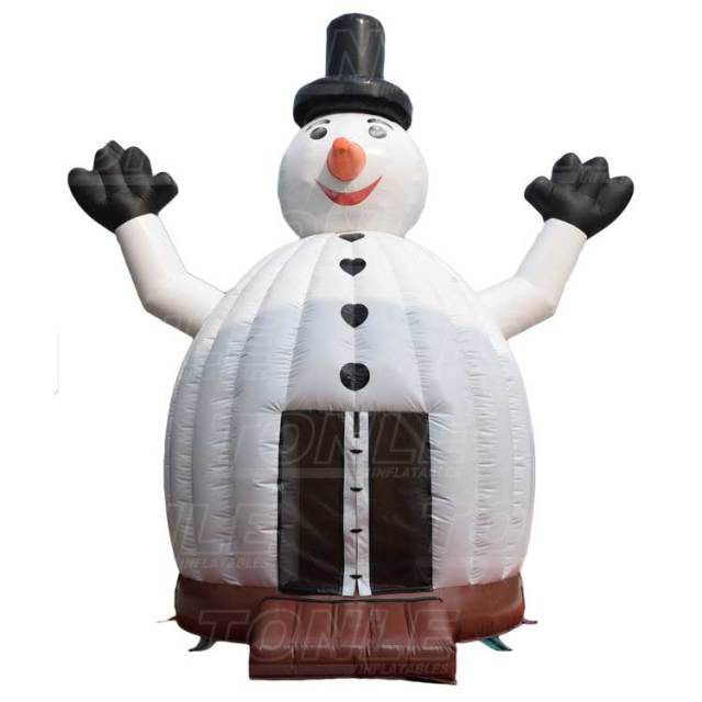 snowman bouncy castle