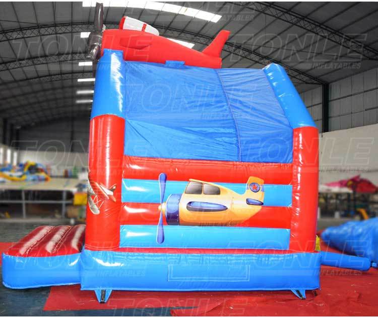 airplane inflatable bounce house bouncy castle for sale