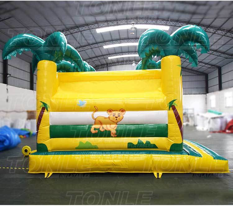 inflatable jungle castle
