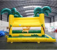 inflatable jungle castle