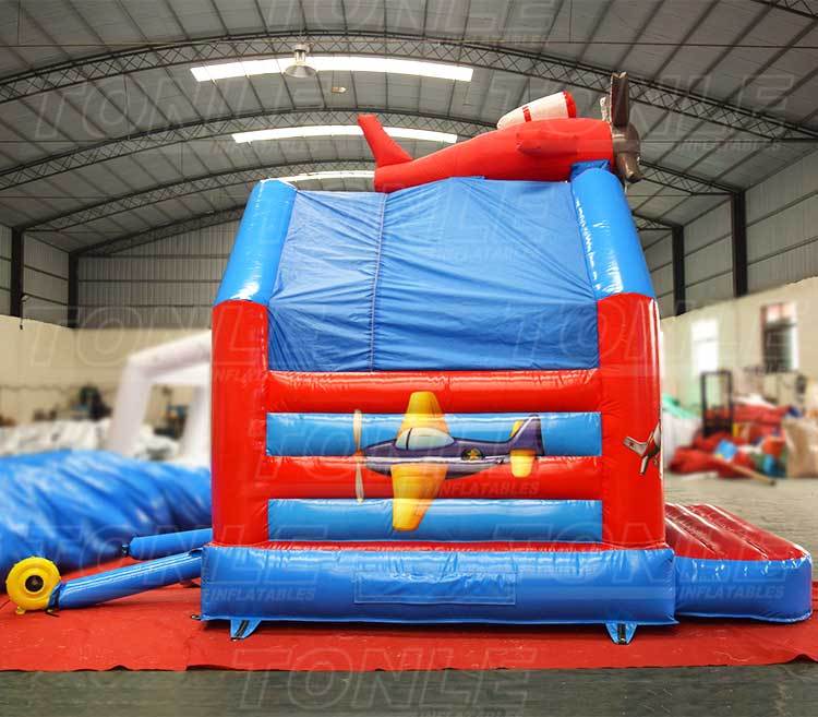 airplane inflatable bounce house bouncy castle for sale