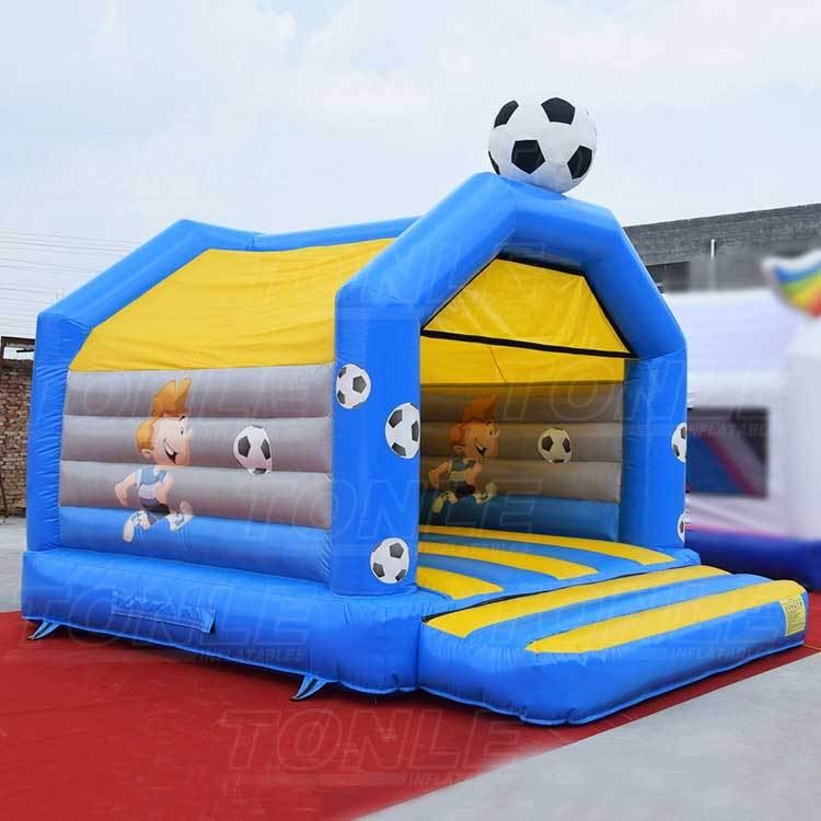 soccer bouncy castle