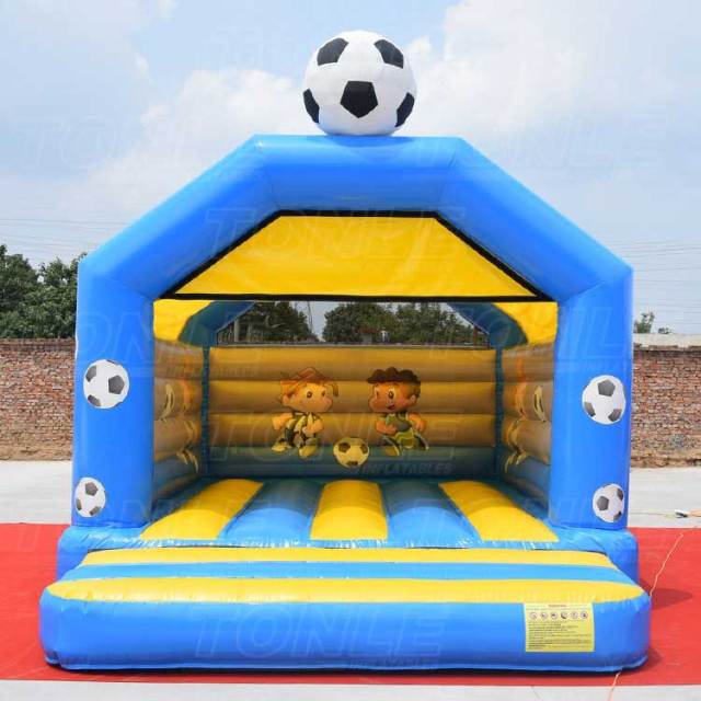 soccer bouncy castle
