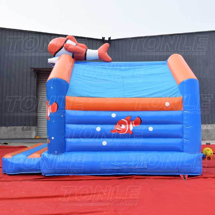 clown bouncy castle