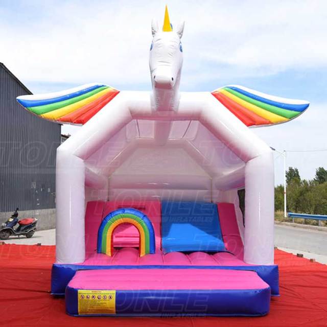 unicorn bouncy castle