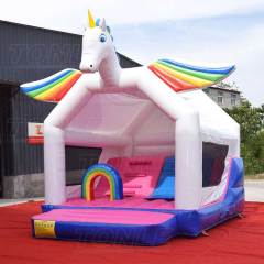 unicorn bouncy castle