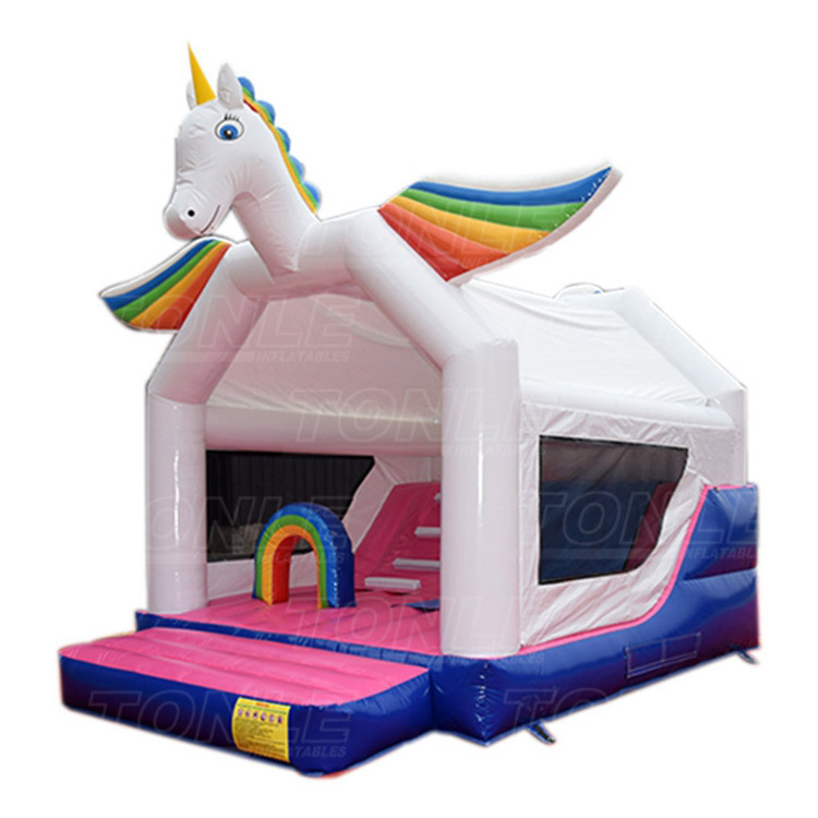 unicorn bouncy castle