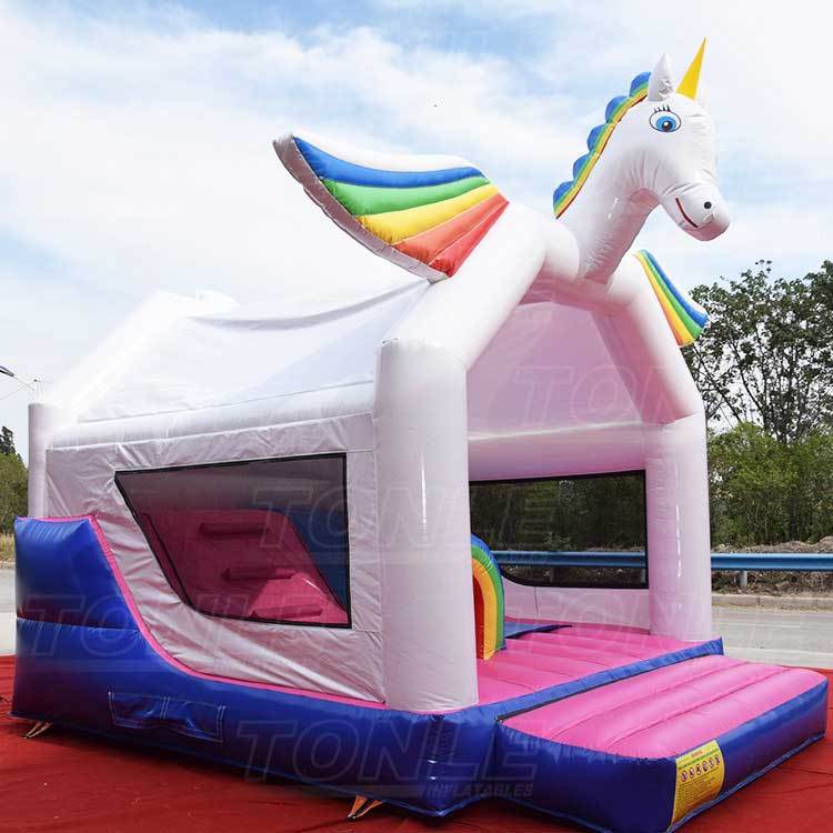 unicorn bouncy castle