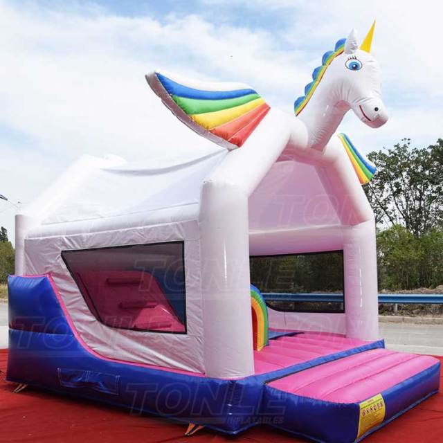 unicorn bouncy castle