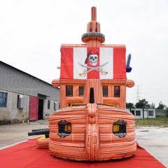 inflatable pirate ship slide