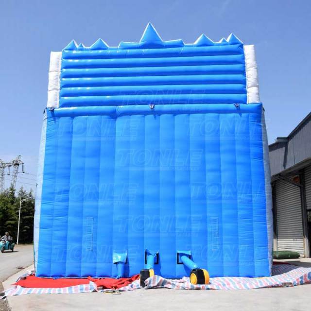 snow mountain Everest inflatable slide
