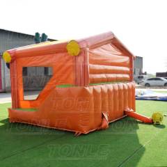 western cowboy bouncy castle