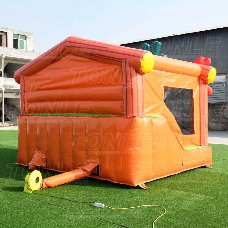 western cowboy bouncy castle