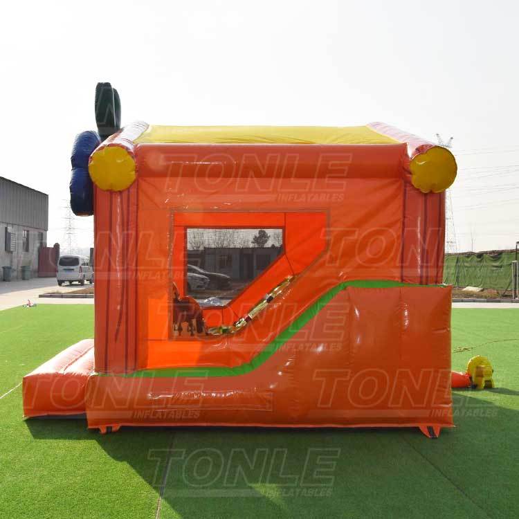 western cowboy bouncy castle