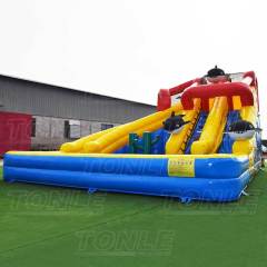ocean theme playland with pool