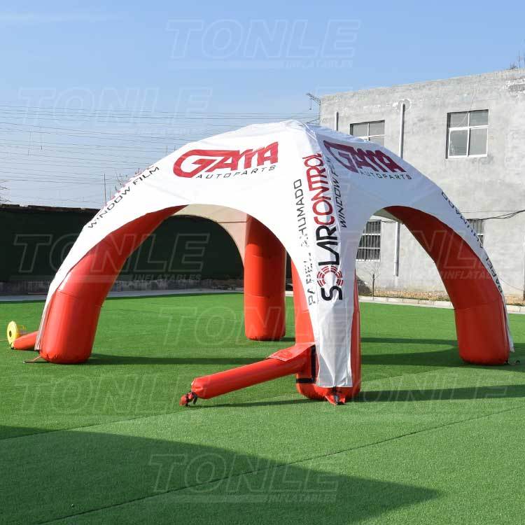 6m 4leg inflatable spider tent