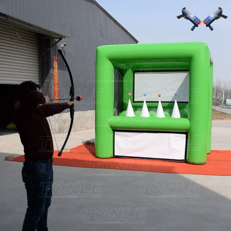 inflatable archery tag game