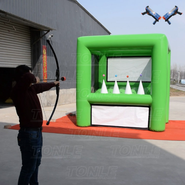 inflatable archery tag game