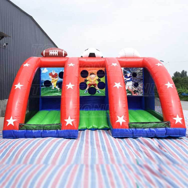 inflatable 3 in 1 sports game