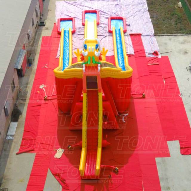 inflatable giant water slide