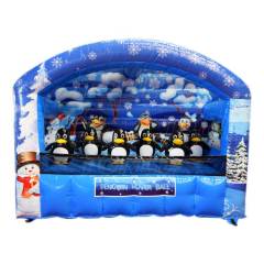 inflatable penguin hover ball