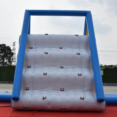 floating water inflatable slide for water park