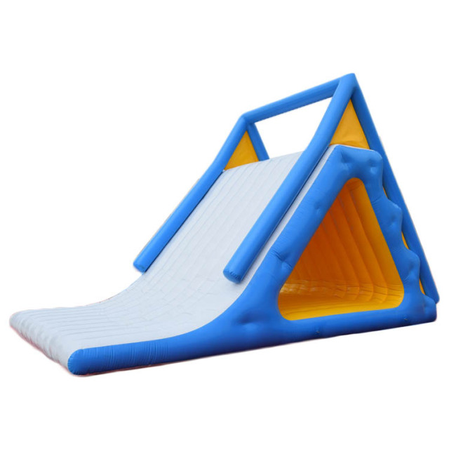 floating water inflatable slide for water park