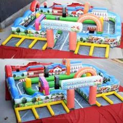 fun city inflatable race track