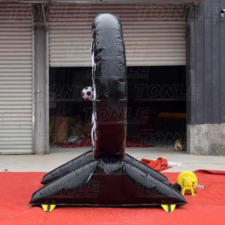 inflatable soccer dart game