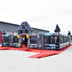 zombie inflatable maze