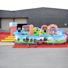 fun city inflatable race track