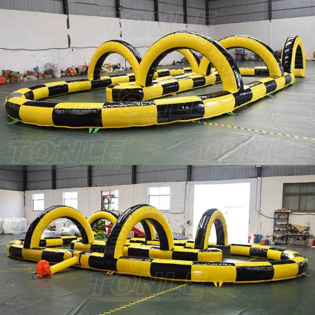 inflatable race track
