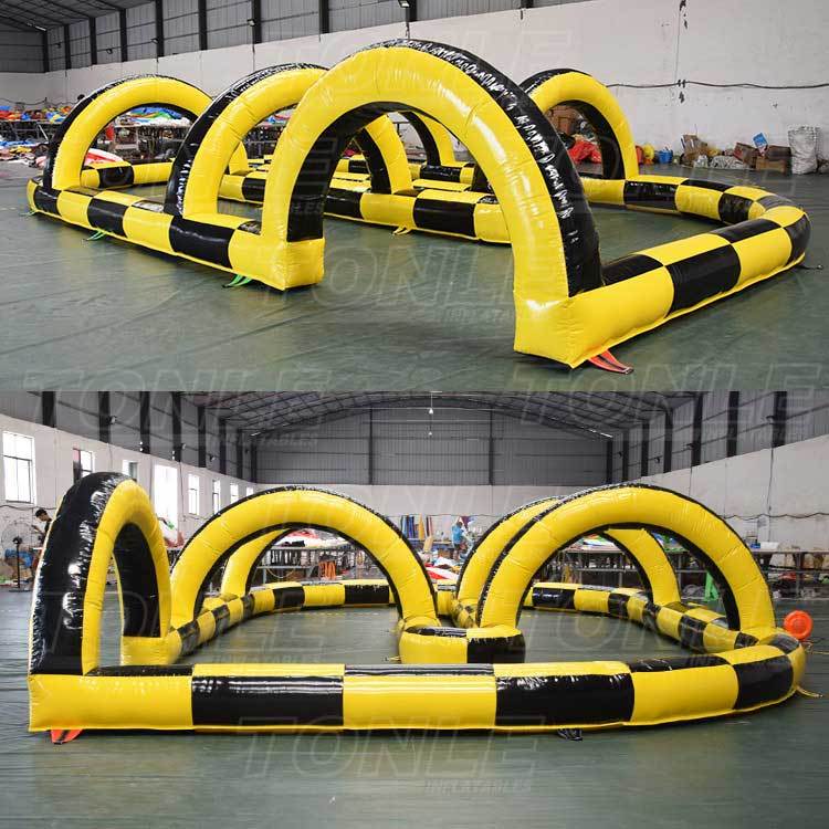 inflatable race track