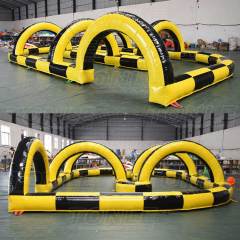 inflatable race track