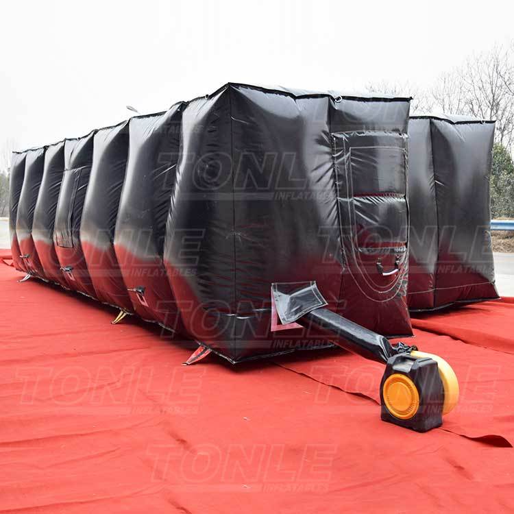 inflatable laser tag arena