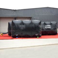 inflatable laser tag arena