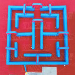 inflatable water tag maze