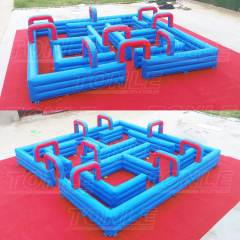 inflatable water tag maze