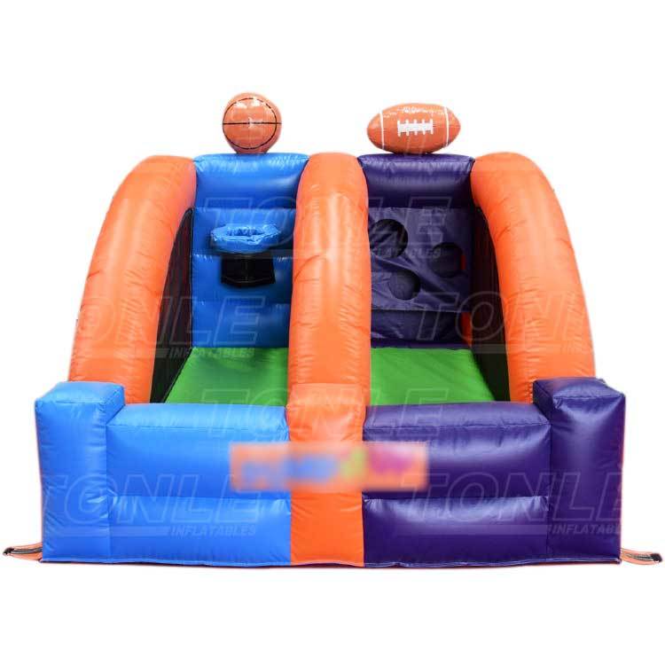 inflatable basketball game