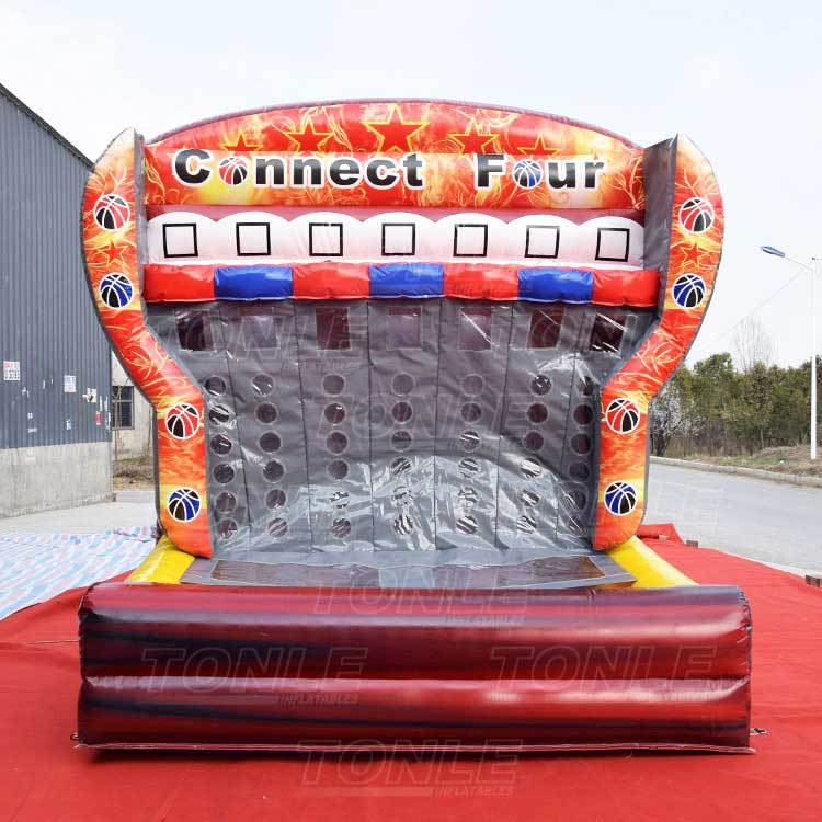 Connect Four Basketball toss game