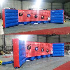 wide wall hole inflatable dart ball game