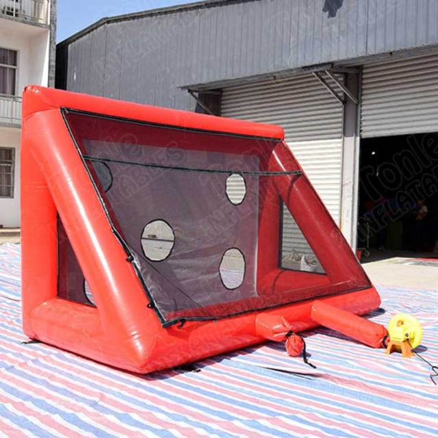 inflatable soccer goal football shoot game