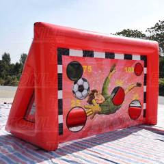 inflatable soccer goal football shoot game