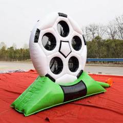 round wall hole inflatable dart ball game