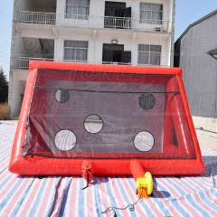 inflatable soccer goal football shoot game