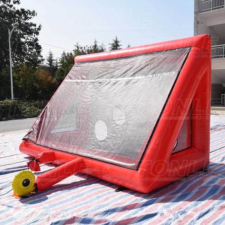 inflatable soccer goal football shoot game